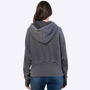 Sudaderas con capucha de talla grande al por mayor para mujer, sudaderas con capucha de gran tamaño, ropa de estilo personalizado, jersey con 14 cremalleras, Sudadera con capucha para mujer - Product Image 5