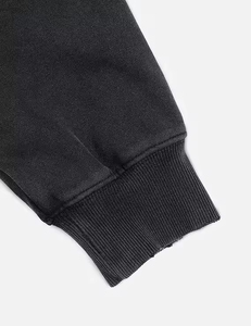 Sudaderas con capucha de algodón 100% personalizadas para hombre, Sudadera con capucha de diamantes de imitación, fabricante de sudaderas con capucha de lana de 450gsm para hombre - Product Image 3