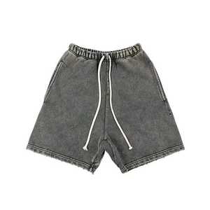 Pantalones cortos cargo lavados con ácido desgastado Vintage para hombre, personalizados para playa vintage a granel, venta al por mayor, tela sólida de buena calidad para adultos - Product Image 2