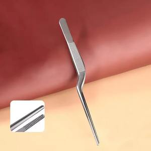 Pinzas de manicura de acero inoxidable de alta calidad, herramienta antiestática profesional para uso comercial y doméstico, 1 ud. - Product Image 3