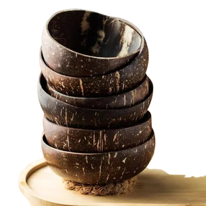 Tazón de madera de acacia ecológico para postre de frutas, ensalada y uso en la cocina, juego de artículos de comedor reutilizables - Product Image 3