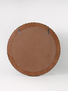 Cadre de miroir décoratif fait main avec incrustation de corne naturelle et base en MDF Accent mural élégant pour la maison, la chambre à coucher ou le bureau - Product Image 3