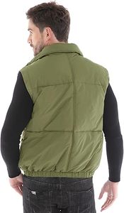 Vente directe d'usine, best-seller, veste d'hiver décontractée pour homme, haute qualité, respirante, veste matelassée à fermeture éclair personnalisée, 100% - Product Image 5