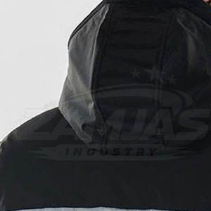 Blouson matelassé à capuche entièrement zippé pour homme, tendance du moment, streetwear d'hiver, fabriqué en matière de haute qualité. - Product Image 5