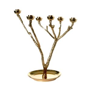 Support de bougie en laiton et aluminium fait main, personnalisé, prestigieux, finition haut de gamme, style moderne, décoration d'intérieur haut de gamme - Product Image 4