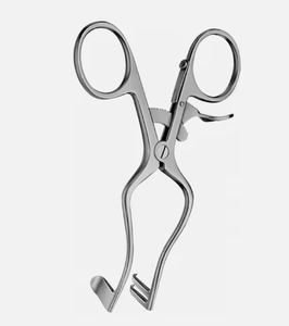 PLESTER Retractor 110 mm 4,14 "Hoja izquierda Sólido 2 Prgs Derecho Romo No estéril Ortopédico Quirúrgico Gancho Palanca Retractor - Product Image 3