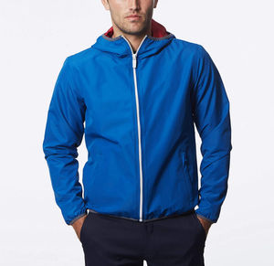 Veste coupe-vent confortable de qualité supérieure homme décontracté rue mode fermeture éclair pull sur coupe-vent veste coupe-vent - Product Image 3