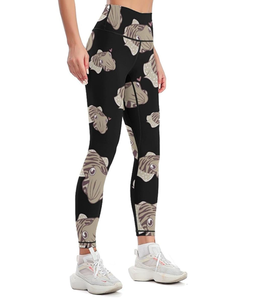 Pantalons de yoga taille haute pour femmes Leggings de contrôle du ventre Entraînement Course à pied - Product Image 3
