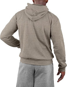 Sweat-shirts à capuche pour hommes de haute qualité personnalisés, décontractés, respirants, à manches longues avec poche kangourou, coupe ajustée, sweat-shirt basique - Product Image 2