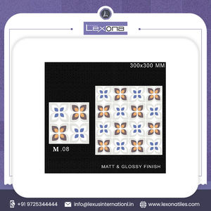 กระเบื้องปูพื้นแบบโมร็อกโกดิจิตอลที่ทันสมัยขนาด30x30ซม. คุณภาพสูงพื้นกลางแจ้งและในร่มมีหลายรูปแบบให้เลือก - Product Image 3