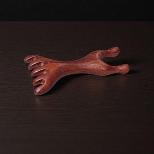 Eco Friendly Wooden <b>Massage</b> Comb Natural Wood Anti Static <b>Hair</b> Care <b>Scalp</b> <b>Massage</b> Comb - Product Image 2