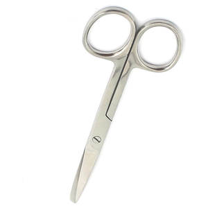 4.5 "กรรไกรผ่าตัดสเตนเลสเกรดประหยัดแบบทื่อแหลมกรรไกรผ่าตัดความแม่นยำสูง - Product Image 3