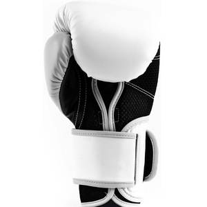 ชุดถุงมือชกมวยสีขาวปรับแต่งได้พร้อมสายรัดข้อมือหนัง - Product Image 4