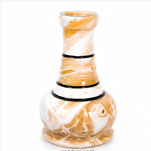 Marble Slim Tower Hookah – Luxury Marble & Stainless Steel Handmade Shisha - Product Image 5