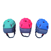 Casque de rugby rembourré doux chapeau drapeau Football et Kickboxing couvre-chef offre une excellente protection de la tête pour les boxeurs joueurs de rugby