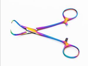 Pinzas de Sujeción Backhaus Manuales de Acero Inoxidable, Instrumento de Sujeción Quirúrgica para Uso Médico, Reutilizables HERMANN - Product Image 4