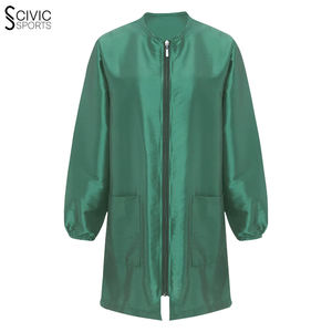 Vente en gros Tablier de coiffeur pour femmes hommes Vestes de salon en laine respirante pour barbiers Salons de beauté avec coton - Product Image 1