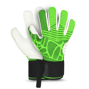 Gants de gardien de but de football professionnel unisexe en latex avec logo personnalisé pour l'extérieur avec emballage de protection des doigts quantité minimale de commande OEM - Product Image 4