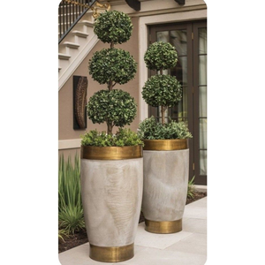 Macetas de Piso para Interiores, Macetas Altas y Grandes Simples, Macetas de Lujo para Centros Comerciales - Product Image 1