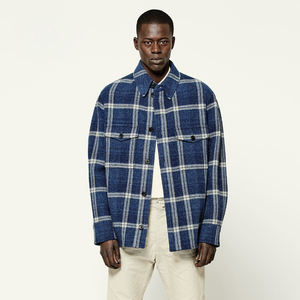 Chemise en flanelle de coton de haute qualité pour le ski et le snowboard, meilleure vente avec boutons et trous de boutons avec logo personnalisé - Product Image 5