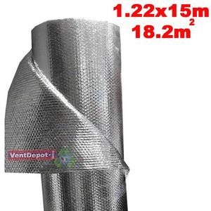 Rollo de Aislamiento para Máquinas, MXBLH-004, 1.22x15m, 5mm, -51 a 82C, Metalizado 0.1mm, Microceldas 3mm, Metalizado 0.1mm, Burbujas - Product Image 1