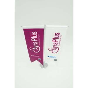 Bandiera da Giardino con Design a <span class=keywords><strong>T</strong></span>, Stampa Digitale, Asta in Alluminio, Materiale in Nylon/Poliestere - Product Image 4