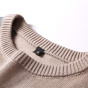 Venta al por mayor de fábrica, nuevo estilo, suéter de moda suelto, estilo callejero, suéter de punto de bloque de color que combina con todo para hombres - Product Image 3