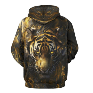 Venta caliente diseño único transpirable hombres básicos sudaderas con capucha Slim Fit Casual Street Style Digital impreso Sudadera con capucha para invierno - Product Image 3