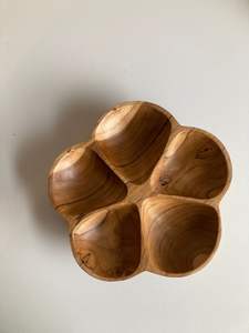 Bol de service en bois naturel de haute qualité pour la salade familiale à un prix abordable par Quality Enterprises - Product Image 4