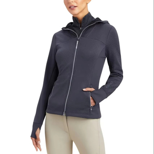 Pulls d'équitation pour femmes premium coupe ajustée respirant style équestre tissu doux durable confort renforcé conçu pour le cavalier - Product Image 1