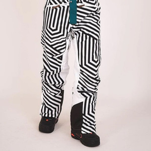 Traje de esquí y snowboard de una pieza impermeable para hombre, de secado rápido y resistente al viento con cierre de cremallera, monos transpirables - Product Image 3