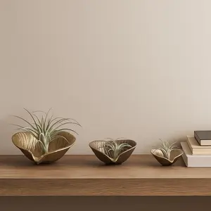 ชามเซรามิกตกแต่งหรูหราทันสมัย งานศิลปะระดับไฮเอนด์ ดีไซน์เนอร์ ผลิตจากวัสดุรักษ์โลก สไตล์อเมริกัน ทรงกลม สำหรับตกแต่งบ้าน - Product Image 2