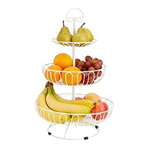 Nouveau Design bol à Fruits en métal à 4 niveaux cuisine maison Fruits légumes support panier bol Table à manger bol comptoir - Product Image 6