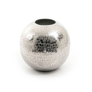 Proveedor al por mayor florero de aluminio color plata florero Mesa centros de mesa jarrón para accesorios de decoración del hogar - Product Image 5