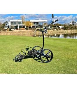 Nouvelle voiturette de golf électrique haut de gamme X8R en acier inoxydable, batterie au lithium SLA 12V 35/36Ah - Product Image 2