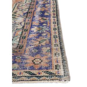 Alfombra de Lana Anudada a Mano de Gran Tamaño, Diseño de Medallón Rojo y Naranja, para Sala de Estar, Pasillo Rectangular, Modelo Pae-2933 - Product Image 4