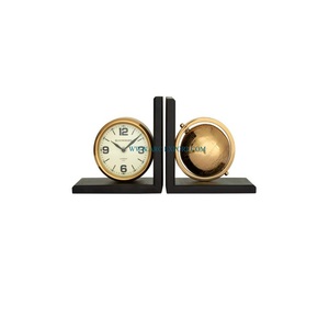 Maravilloso Recién llegado Sujetalibros de mesa de latón de metal de gran tamaño Elegante Nuevo aspecto Logotipo personalizado Sujetalibros únicos para los más vendidos - Product Image 1