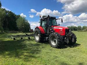 Tracteur Mes-sy Fergu-son 100HP 4x4wd Machine à usage agricole avec pneu de paddy ou pneu de terre sèche - Product Image 3