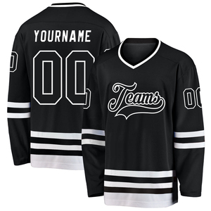 2024 Wholesale Custom Sublimation Printed Team Hockey Jersey Top Sale Blank hockey jersey ice hockey uniform ice hockey jersey - Product Image 5