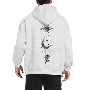 Sudaderas Extra Grandes Cómodas para Hombre, Estilo Urbano, Suaves de Algodón, Holgadas y a la Moda - Product Image 2