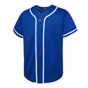 Camiseta lisa de béisbol personalizada de alta calidad con logotipo - Product Image 1