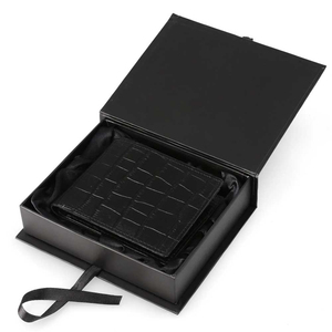 Portefeuille en cuir, disposition intérieure simple, garde les objets organisés, portefeuille en cuir compact, forme qui permet un rangement facile, portefeuille en cuir - Product Image 4