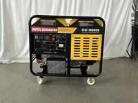 12KVA 15KVA Brandneuer ELECPRIME Tragbarer Dieselgenerator Offener Typ 50Hz/60Hz Einphasig/Dreiphasig 195F Motor Aggregat