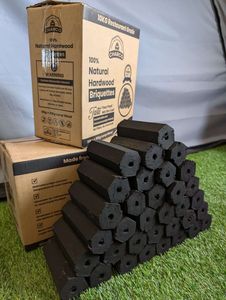 Charbon de bois en briquettes fabriqué à la machine en bois dur pour la cuisine et le chauffage au narguilé Emballage OEM/ODM - Product Image 4