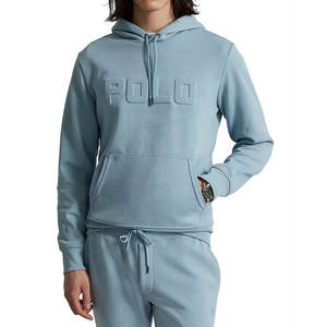 Sudaderas con capucha en relieve ligeras transpirables para hombres Precio razonable Sudaderas con capucha en relieve de color sólido para hombres hechas en Pakistán - Product Image 1