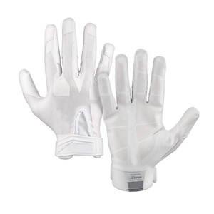Gants de football américain pour adultes antidérapants en silicone pleine longueur de haute qualité - Product Image 4