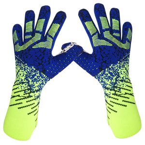 Guantes de Portero profesional de alta calidad OEM ODM personalizados 4mm látex cuero protección de dedos equipo de fútbol - Product Image 2