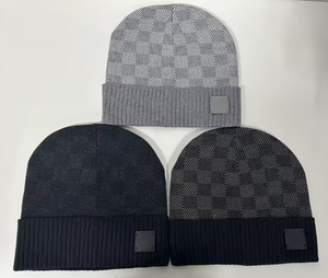 Luxury Waterproof Beanie <strong>Caps</strong> <strong>for</strong> <strong>Men</strong> Women <strong>Winter</strong> Warm Bonnet Casquette Hats Custom Logo Fashionable Designer Business Headwear - Product Image 3