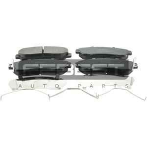 Set di pastiglie freno anteriori FEBEST (0301-CRVF) - Product Image 1