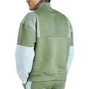 Conjunto de Verano para Hombre, Diseño Personalizado, Manga Larga con Cierre de Cremallera, Cuello Alto, Pantalones Cortos, 100% Algodón, Protección UV, Transpirable - Product Image 3